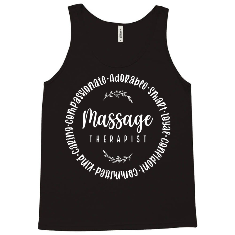 Massage Therapist Personality Traits Minimalistic Tank Top by hanesdiuza4 | Artistshot