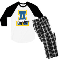 Alaska Nanooks Men's 3/4 Sleeve Pajama Set | Artistshot