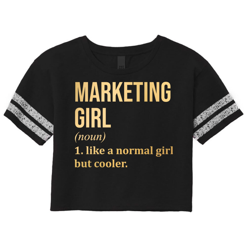 Marketing Manager Aesthetic Travel Scorecard Crop Tee by vaeziyonsei4 | Artistshot