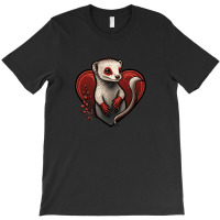 Weasel Valentine T-shirt | Artistshot