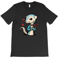 Weasel Valentine T-shirt | Artistshot