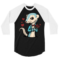 Weasel Valentine 3/4 Sleeve Shirt | Artistshot