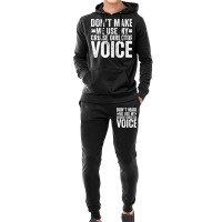 Dont Make Me Use My Cruise Director Voice Funny Hoodie & Jogger Set | Artistshot