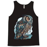 Ocean Sea Water Owl Tank Top | Artistshot