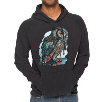 Ocean Sea Water Owl Vintage Hoodie | Artistshot