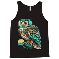 Ocean Sea Water Owl Tank Top | Artistshot