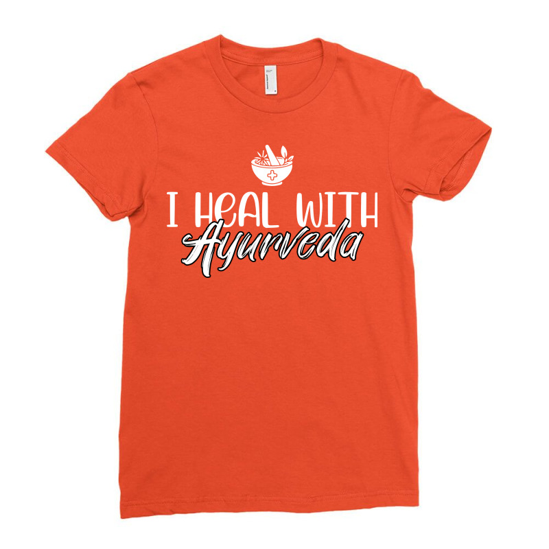 Healing Ayurveda With Ayurveda Healing Dosha Retro Ladies Fitted T-Shirt by imeschbrediox | Artistshot