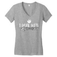 Healing Ayurveda With Ayurveda Healing Dosha Retro Women's V-neck T-shirt | Artistshot