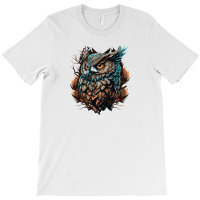 Owl Angry T-shirt | Artistshot