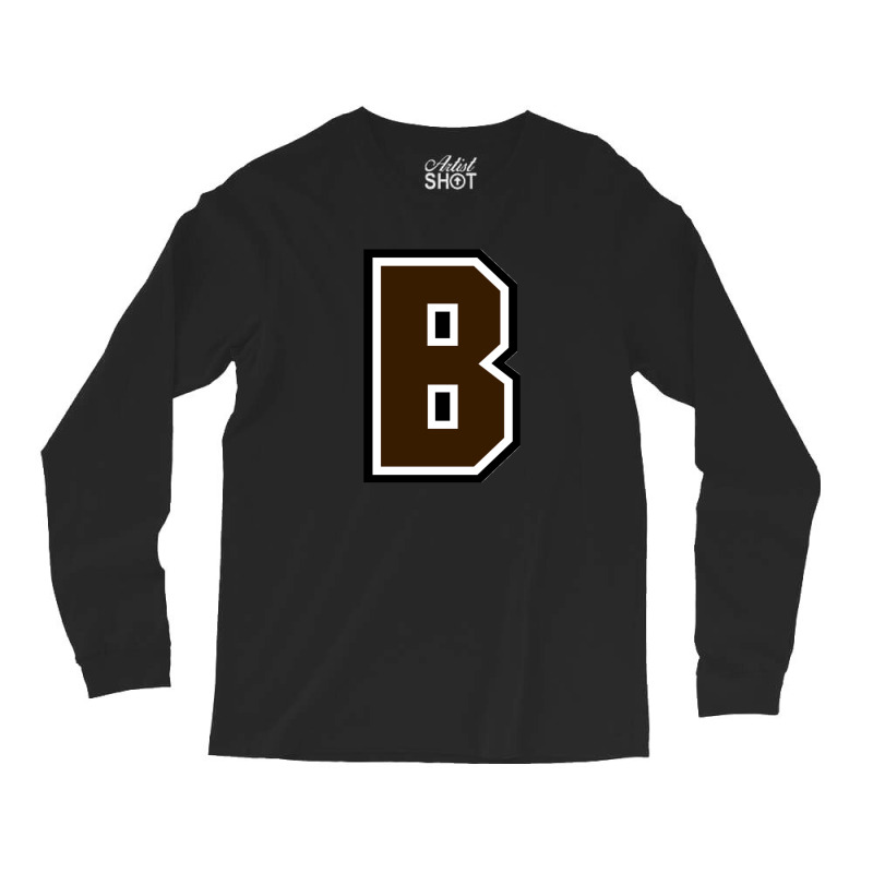 Brown Bears Wordmark Long Sleeve Shirts by SportZen | Artistshot