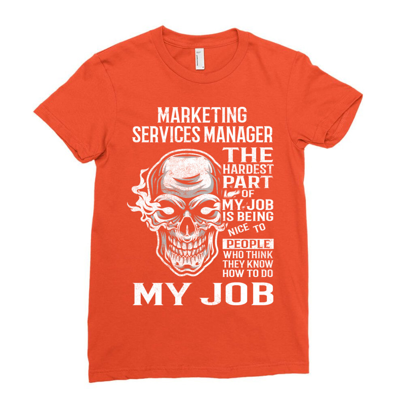 Marketing Services Manager T  The Hardest Part Gif Ladies Fitted T-Shirt by vaeziyonsei4 | Artistshot