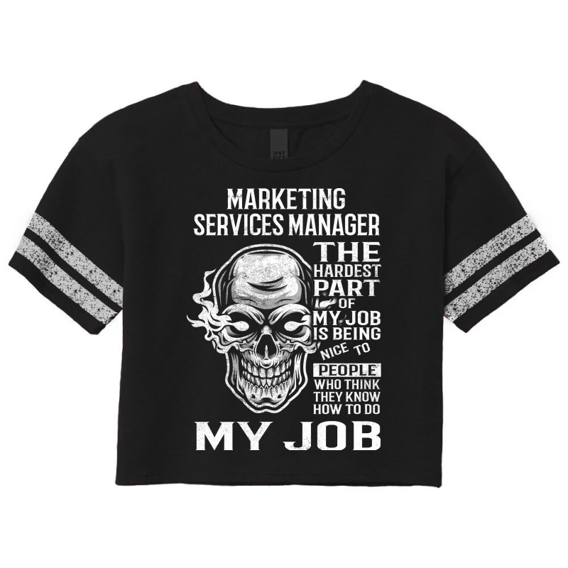 Marketing Services Manager T  The Hardest Part Gif Scorecard Crop Tee by vaeziyonsei4 | Artistshot