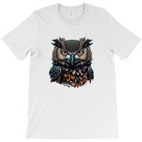 Owl Angry T-shirt | Artistshot