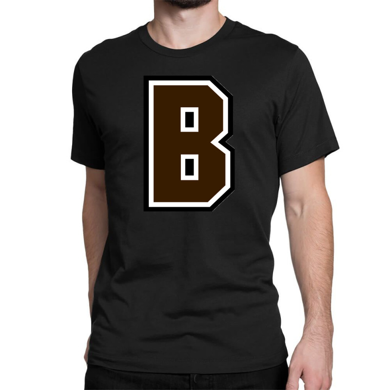 Brown Bears Wordmark Classic T-shirt by SportZen | Artistshot