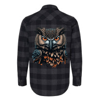 Owl Angry Flannel Shirt | Artistshot