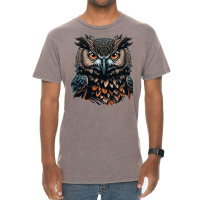 Owl Angry Vintage T-shirt | Artistshot