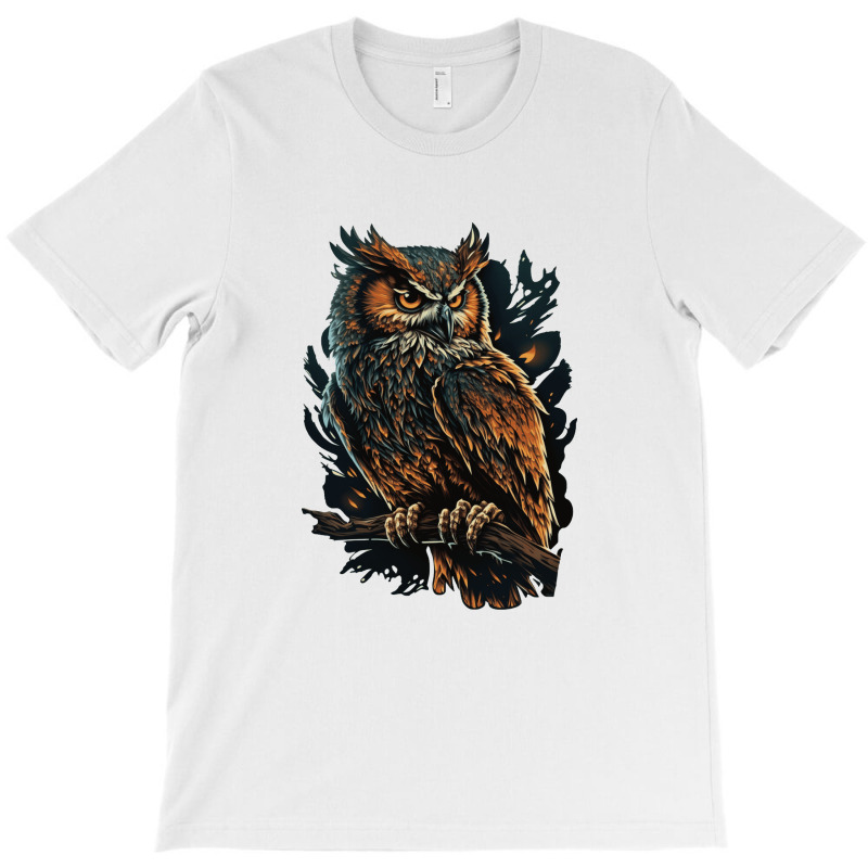 Owl Angry T-Shirt by UrielTurner100 | Artistshot