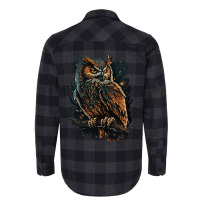 Owl Angry Flannel Shirt | Artistshot