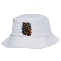 Owl Angry Bucket Hat | Artistshot