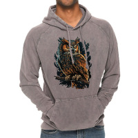 Owl Angry Vintage Hoodie | Artistshot