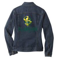 Clarkson Golden Knights Ladies Denim Jacket | Artistshot