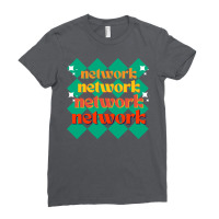 Retro Network Hippie Ladies Fitted T-shirt | Artistshot