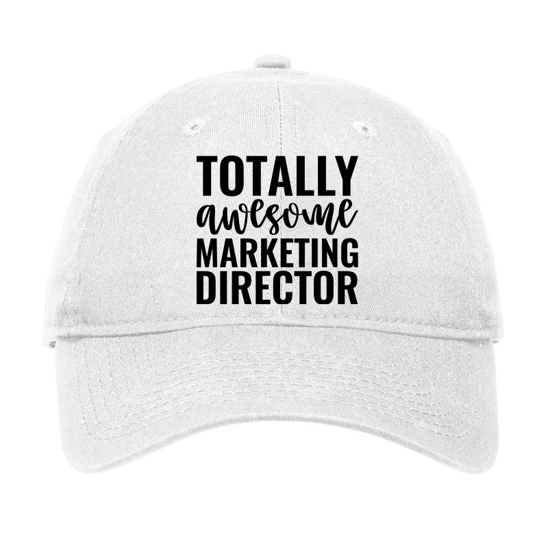 Totally Awesome Marketing Director Music Adjustable Cap | Artistshot