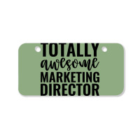 Totally Awesome Marketing Director Music Bicycle License Plate | Artistshot