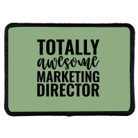 Totally Awesome Marketing Director Music Rectangle Patch | Artistshot