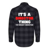 Its A Director Thing You Wouldnt Understand Boy Flannel Shirt | Artistshot