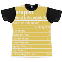 Medical Massage Therapist Nutritional And Undeniab Graphic T-shirt | Artistshot