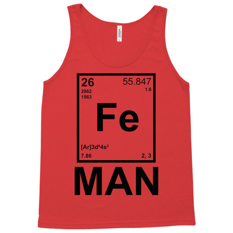 Fe (iron) Man Tank Top by zogoehawan | Artistshot