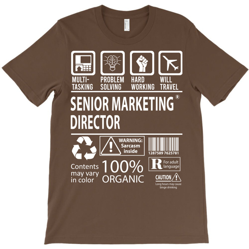 Senior Marketing Director T  Multitasking Certifie T-shirt | Artistshot