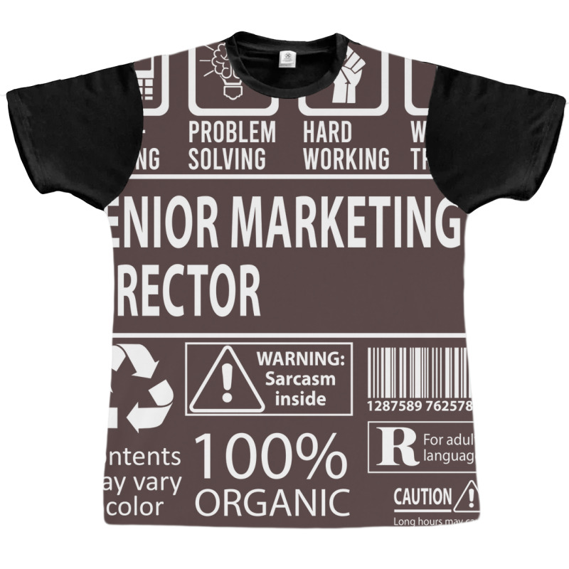 Senior Marketing Director T  Multitasking Certifie Graphic T-shirt | Artistshot