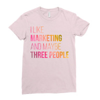 Marketing Manager Nature Yellow Ladies Fitted T-shirt | Artistshot