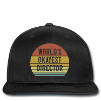 Worlds Okayest Director Love Printed Hat | Artistshot