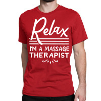 Massage Therapist Massage Therapy Nostalgia Classic T-shirt | Artistshot