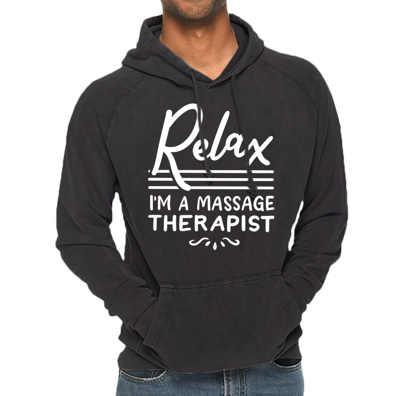 Massage Therapist Massage Therapy Nostalgia Vintage Hoodie by dadgulcedm | Artistshot