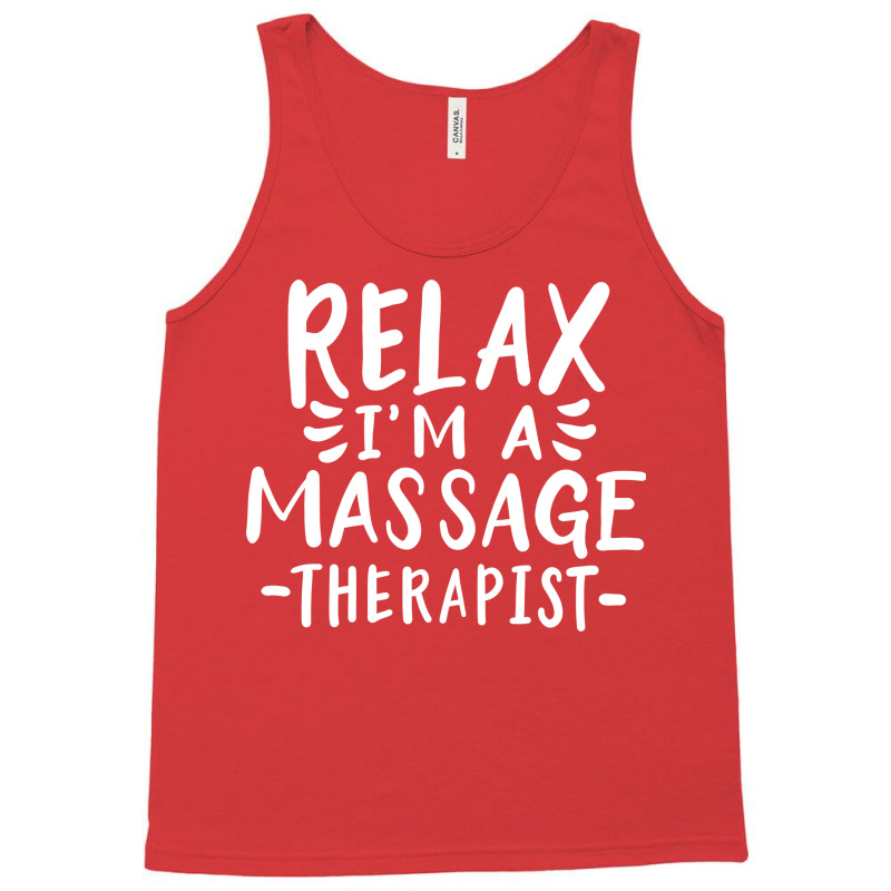 Massage Therapist Hipster Quote Tank Top by mabreykantarg | Artistshot