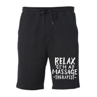 Massage Therapist Hipster Quote Fleece Short | Artistshot