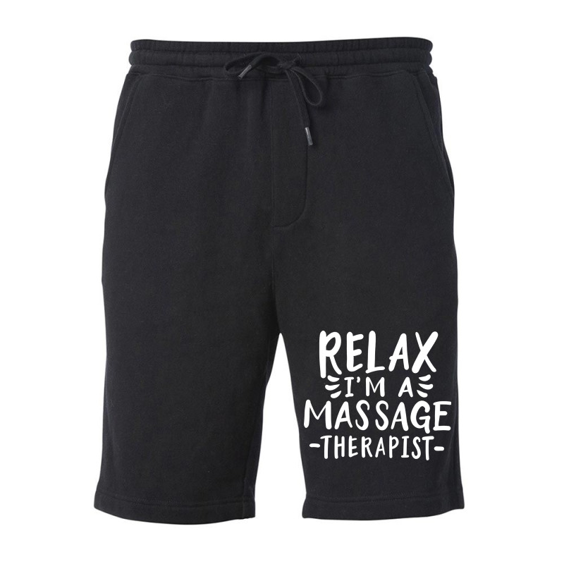 Massage Therapist Hipster Quote Fleece Short by mabreykantarg | Artistshot