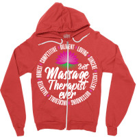 Massage Therapist Physical Therapy Tumblr Aestheti Zipper Hoodie | Artistshot