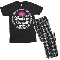 Massage Therapist Physical Therapy Tumblr Aestheti Men's T-shirt Pajama Set | Artistshot