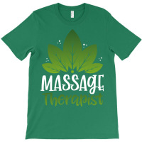 Massage Therapist Retro Green T-shirt | Artistshot