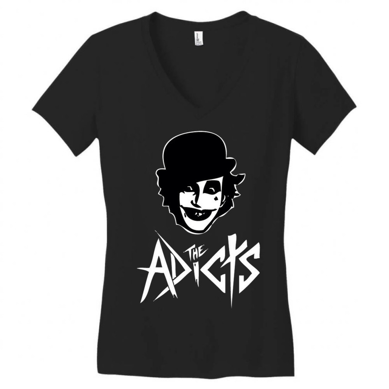 Smiling Adicts Women's V-Neck T-Shirt by Tarefa | Artistshot