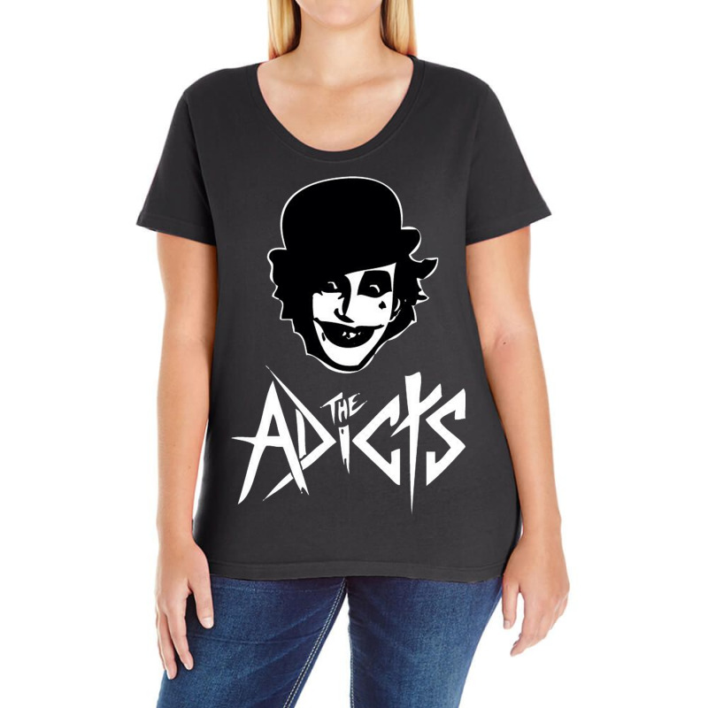 Smiling Adicts Ladies Curvy T-Shirt by Tarefa | Artistshot