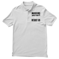 Masseurs You Cant Resist Us Massage Therapist Perf Men's Polo Shirt | Artistshot