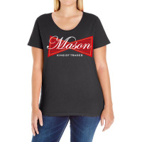 Funny Brick Mason T Shirt Bricklayer Masonry Gift Tee Ladies Curvy T-shirt | Artistshot