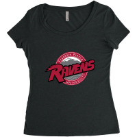 Franklin Pierce Ravens Women's Triblend Scoop T-shirt | Artistshot