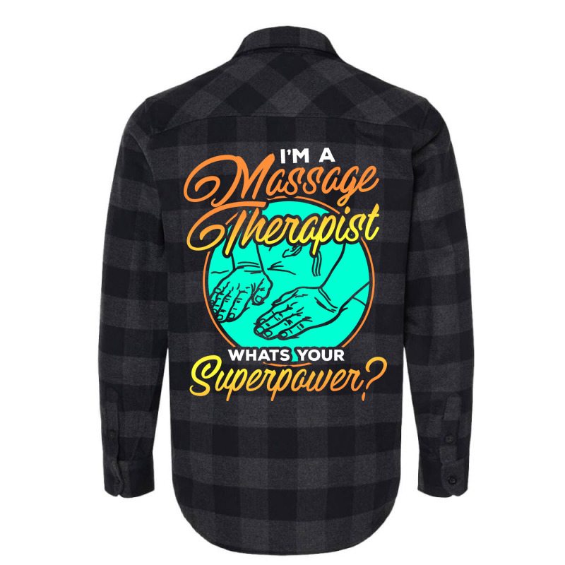 Massage Therapist Aesthetic Flannel Shirt by spaicperrasu | Artistshot